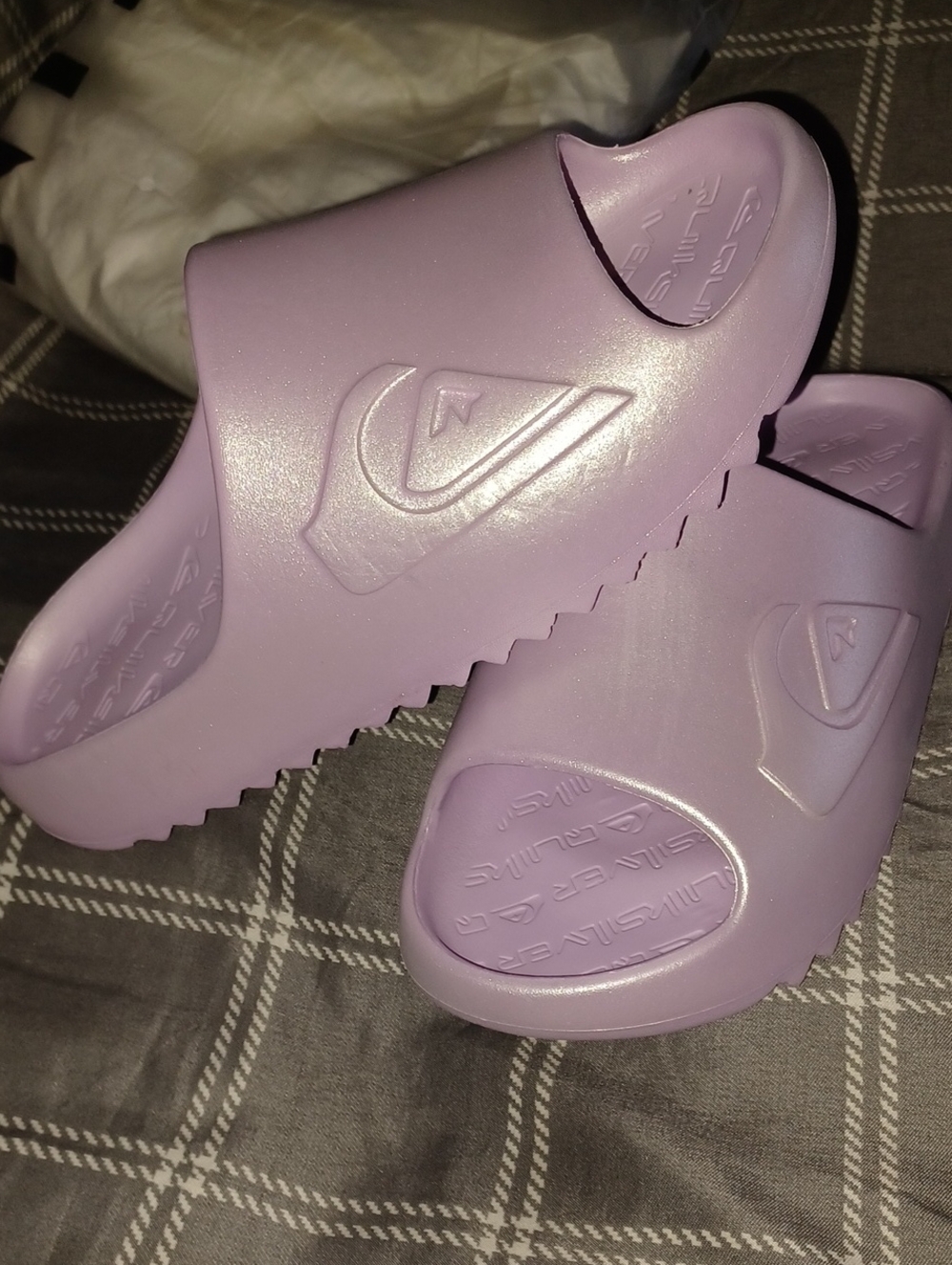 New Purple Shimmer Sz 7